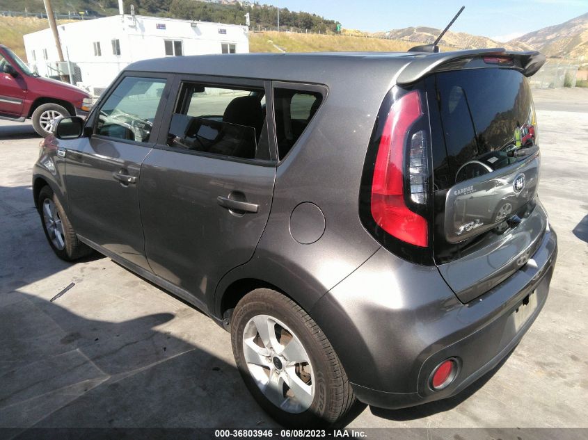 2018 KIA SOUL BASE - KNDJN2A2XJ7623359
