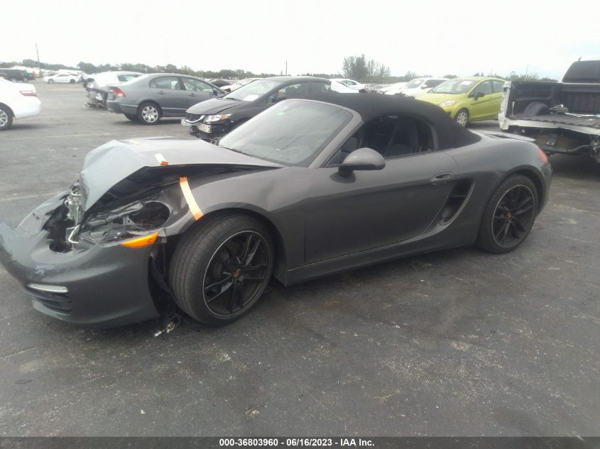 2016 PORSCHE BOXSTER WP0CA2A83GS120514