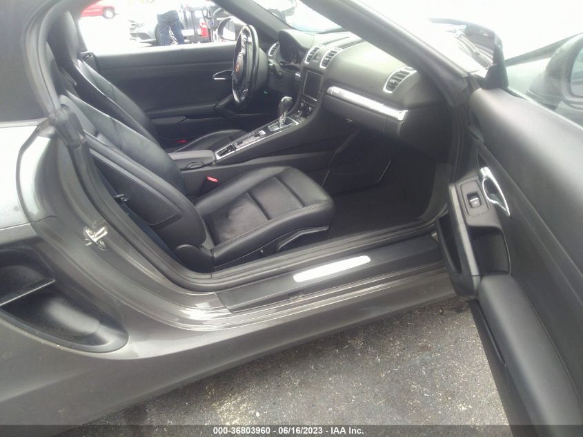 2016 PORSCHE BOXSTER WP0CA2A83GS120514