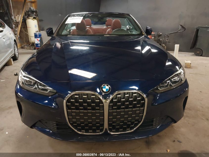 2022 BMW 4 SERIES 430I XDRIVE - WBA43AT08NCK90596