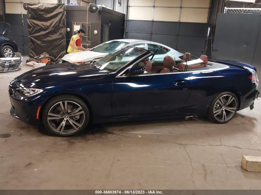 2022 BMW 4 SERIES 430I XDRIVE - WBA43AT08NCK90596