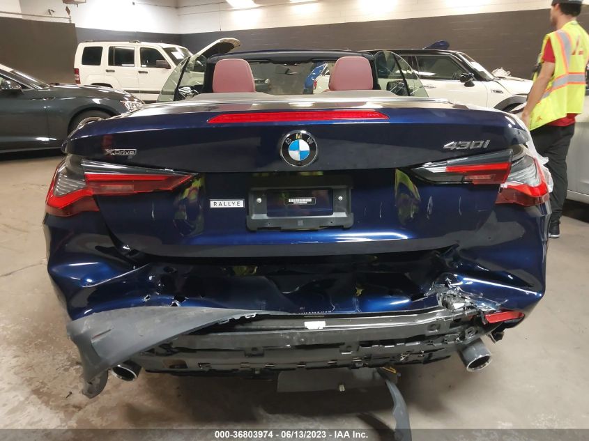 WBA43AT08NCK90596 BMW 4 Series 430I XDRIVE 16