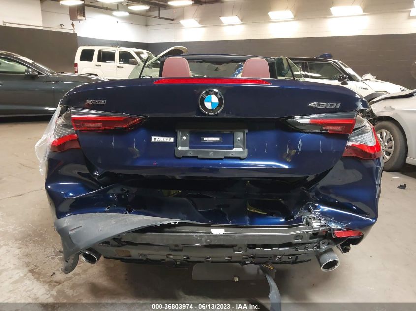 2022 BMW 4 SERIES 430I XDRIVE - WBA43AT08NCK90596