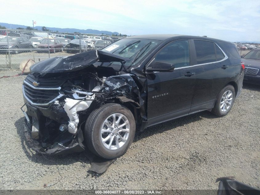 2021 CHEVROLET EQUINOX LT - 3GNAXUEV0ML304599