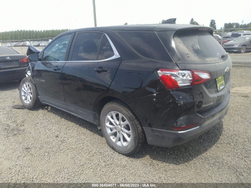 2021 CHEVROLET EQUINOX LT - 3GNAXUEV0ML304599