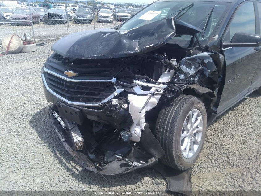 2021 CHEVROLET EQUINOX LT - 3GNAXUEV0ML304599