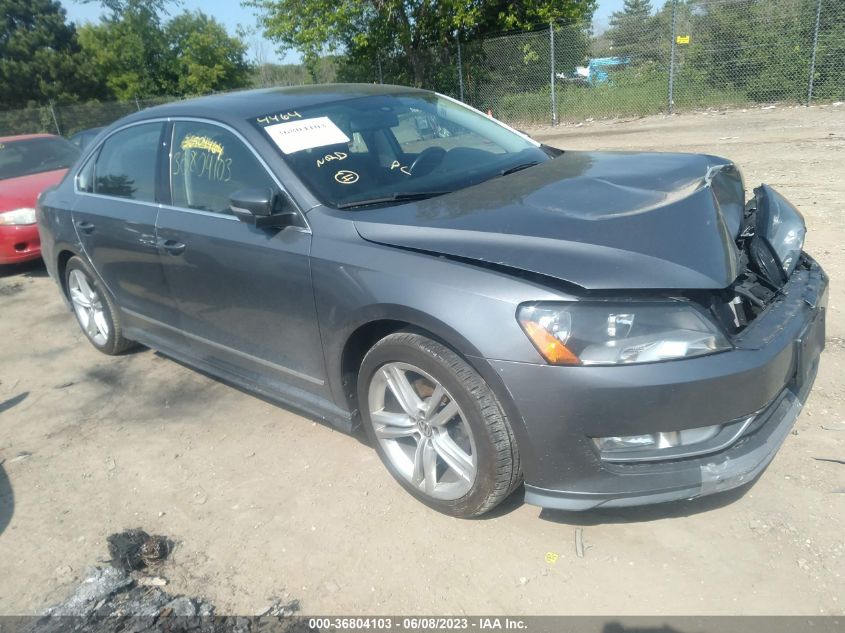 2015 VOLKSWAGEN PASSAT 3.6L V6 SEL PREMIUM - 1VWCM7A32FC117196