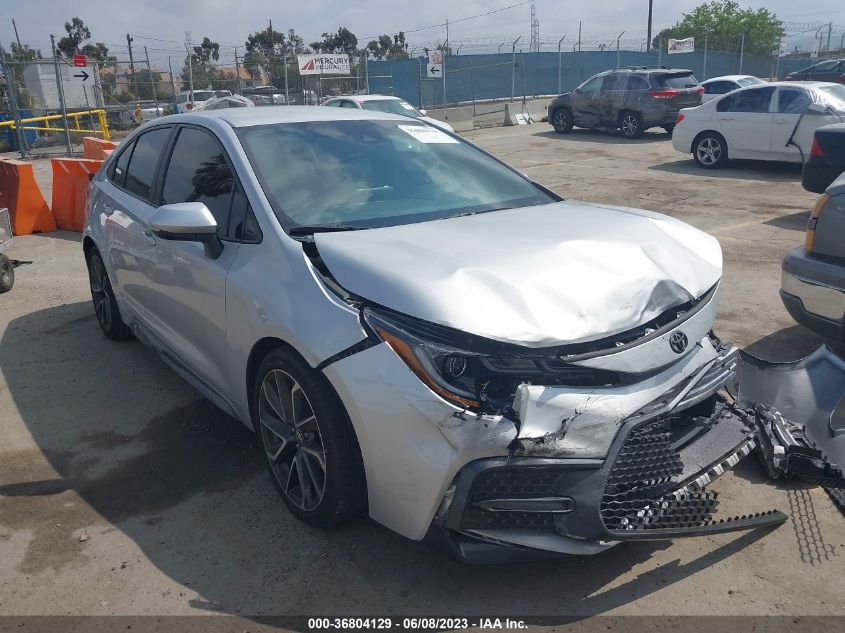 2020 TOYOTA COROLLA SE/NIGHT SHADE - 5YFS4RCE9LP045392