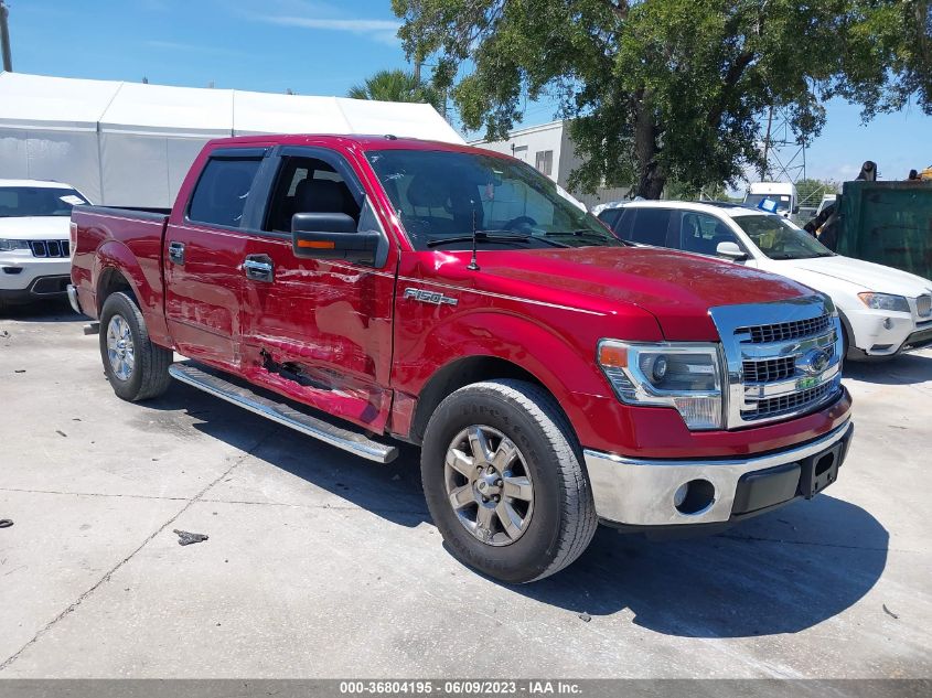 2014 FORD F-150 XL/STX/XLT/FX2/LARIAT - 1FTFW1CF8EFA36215