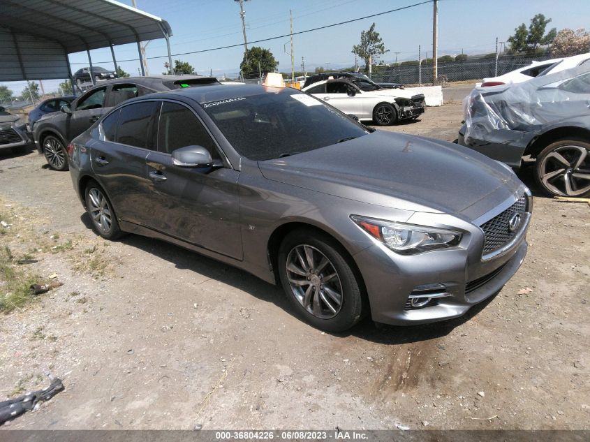 2015 INFINITI Q50 PREMIUM/SPORT - JN1BV7AP0FM345354