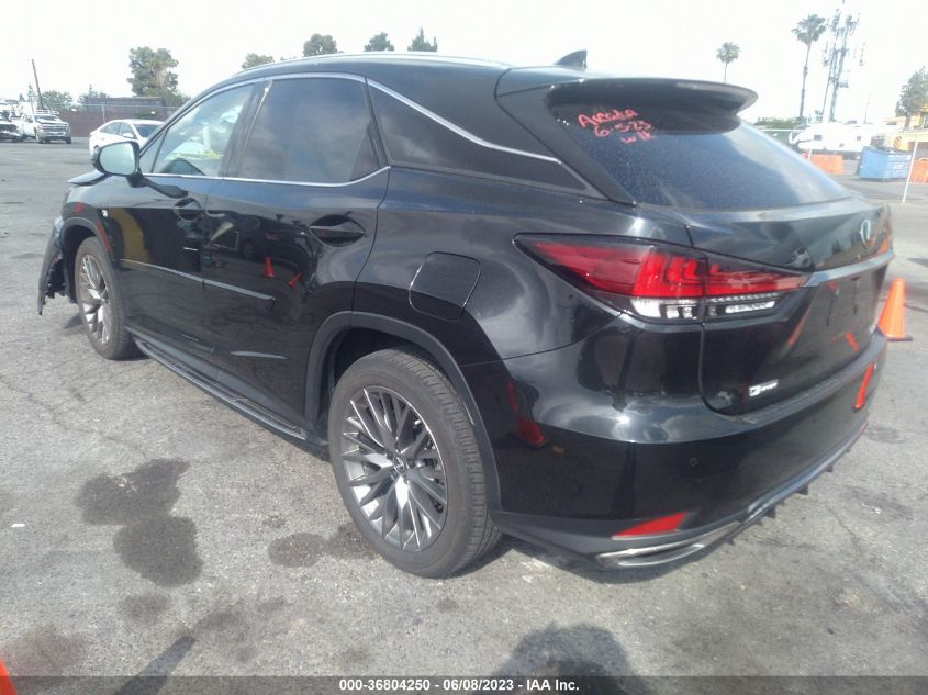2020 LEXUS RX RX 350 F SPORT - 2T2YZMDA3LC231208