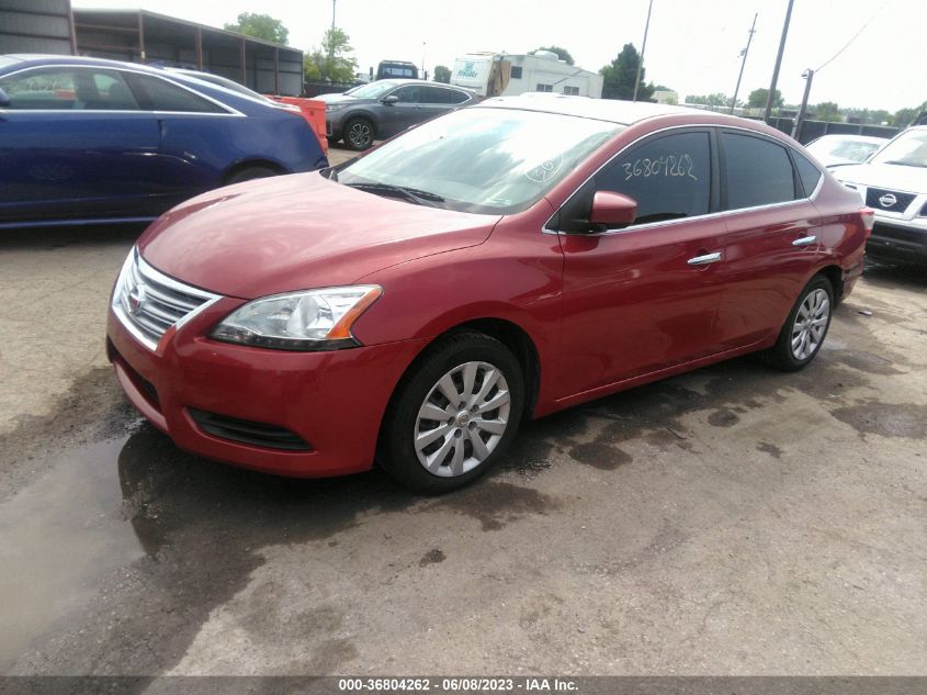 2013 NISSAN SENTRA S - 3N1AB7AP4DL709044