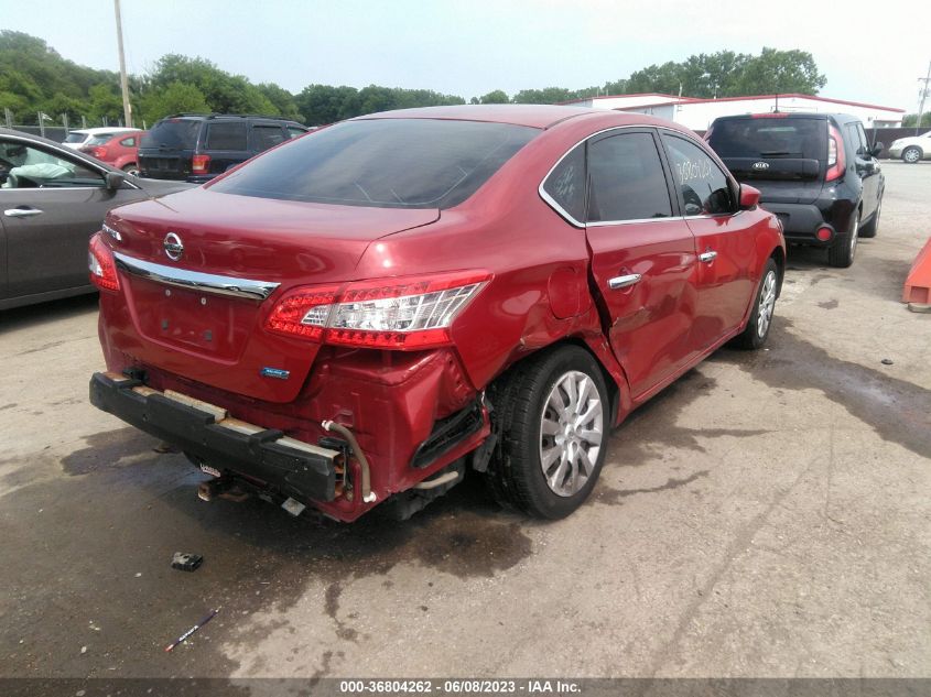 2013 NISSAN SENTRA S - 3N1AB7AP4DL709044