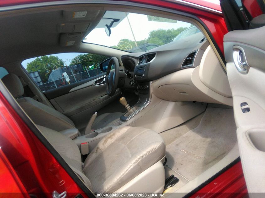 2013 NISSAN SENTRA S - 3N1AB7AP4DL709044