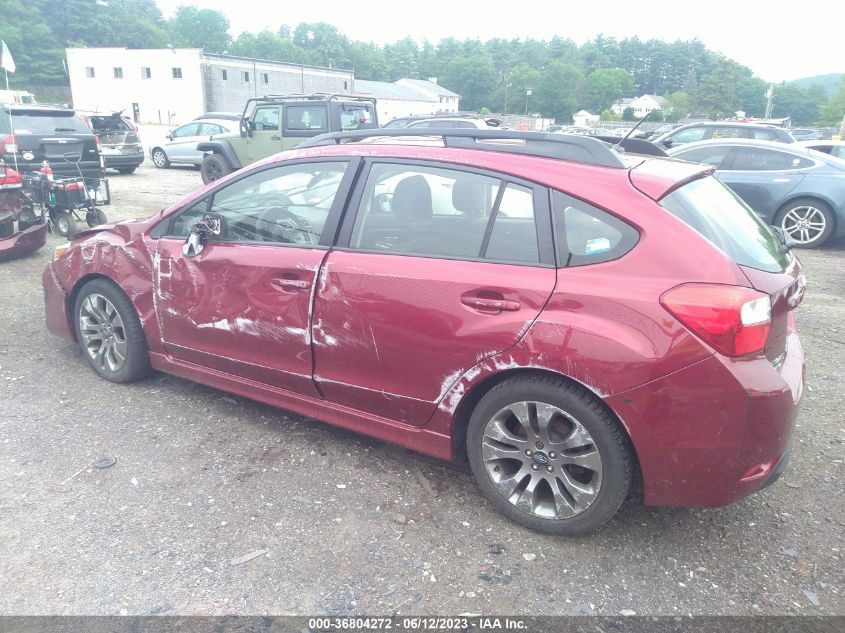 2015 SUBARU IMPREZA WAGON 2.0I SPORT LIMITED - JF1GPAZ65F8252303