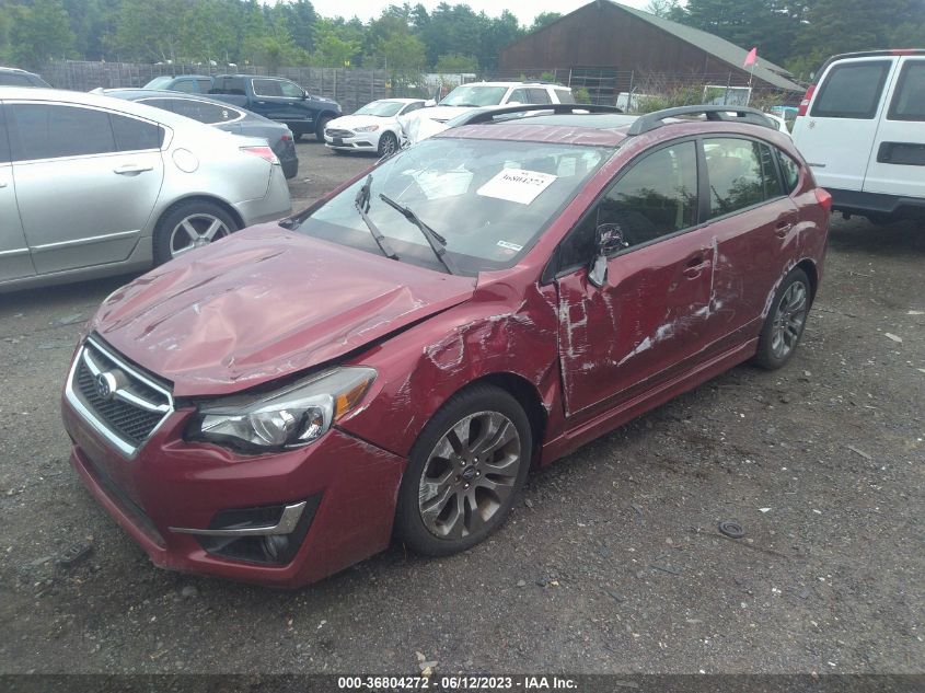2015 SUBARU IMPREZA WAGON 2.0I SPORT LIMITED - JF1GPAZ65F8252303