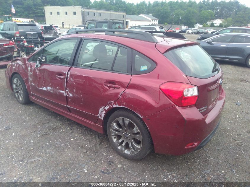 2015 SUBARU IMPREZA WAGON 2.0I SPORT LIMITED - JF1GPAZ65F8252303