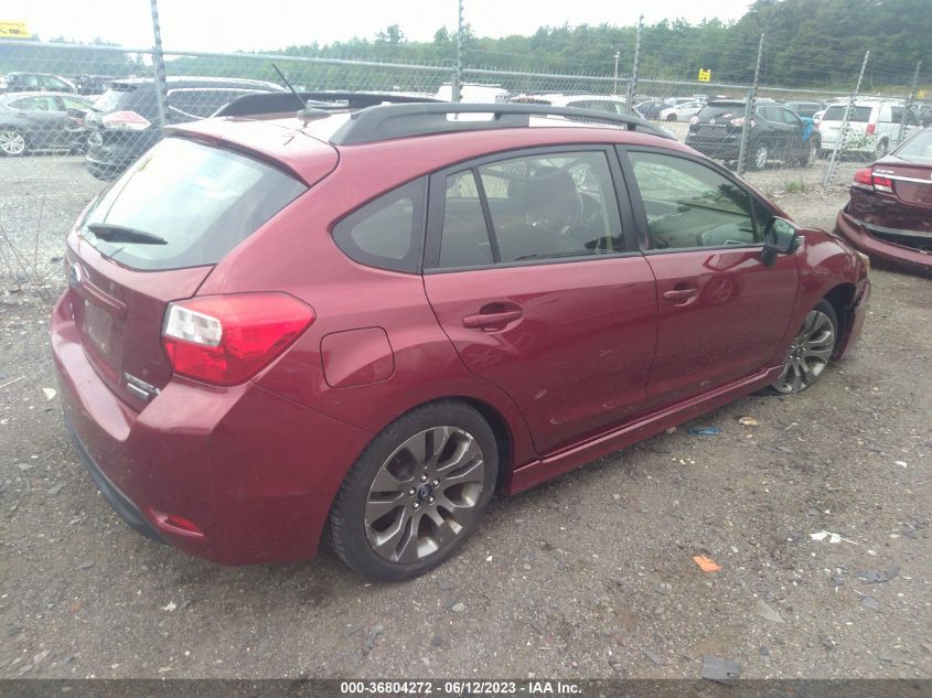 2015 SUBARU IMPREZA WAGON 2.0I SPORT LIMITED - JF1GPAZ65F8252303
