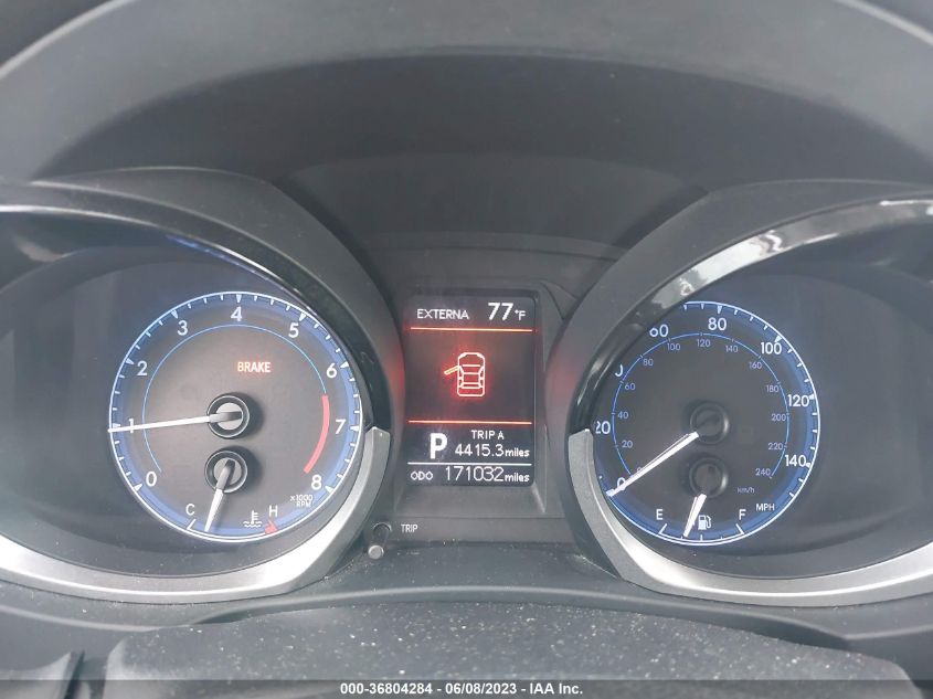 2016 TOYOTA COROLLA L/LE/LE PLS/PRM/S/S PLS - 5YFBURHEXGP530395