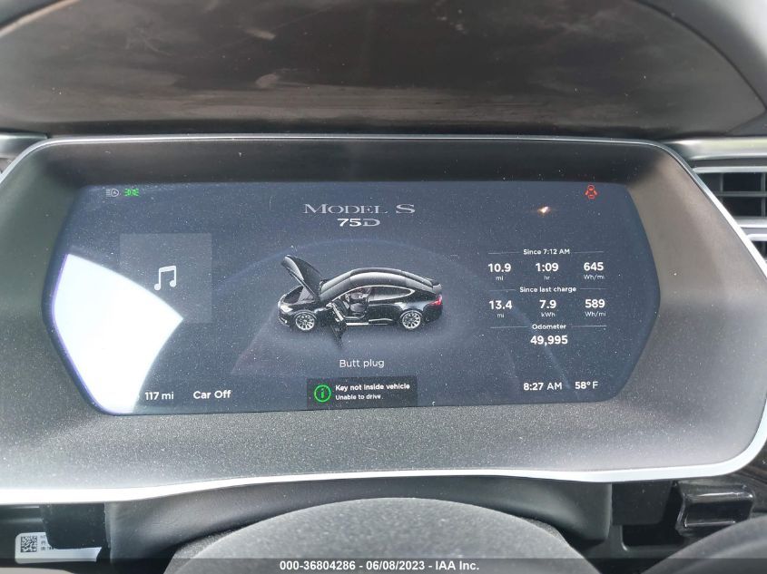 2016 TESLA MODEL S - 5YJSA1E2XGF157522