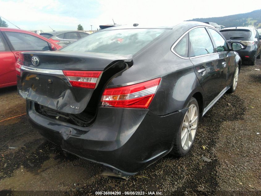 2013 TOYOTA AVALON XLE/LIMITED - 4T1BK1EBXDU027669