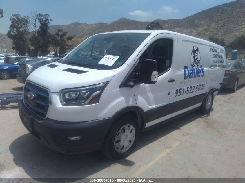 2022 FORD E-TRANSIT CARGO VAN - 1FTBW1YK0NKA00188