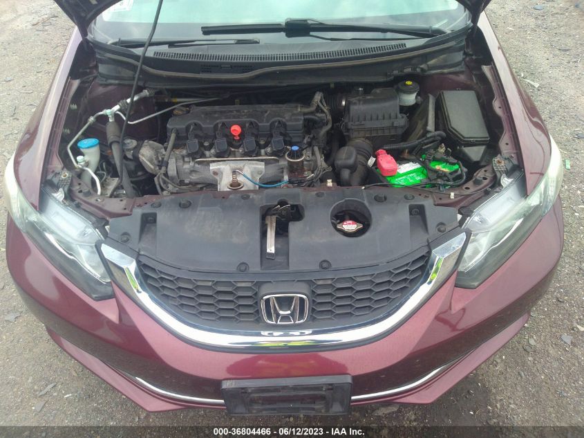 2013 HONDA CIVIC SDN LX - 2HGFB2F58DH596027