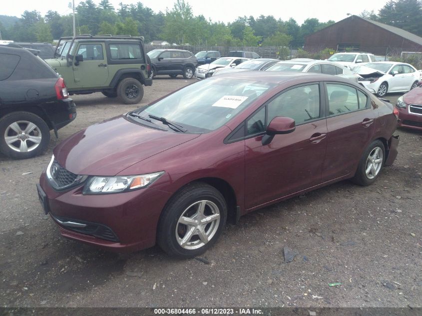 2013 HONDA CIVIC SDN LX - 2HGFB2F58DH596027