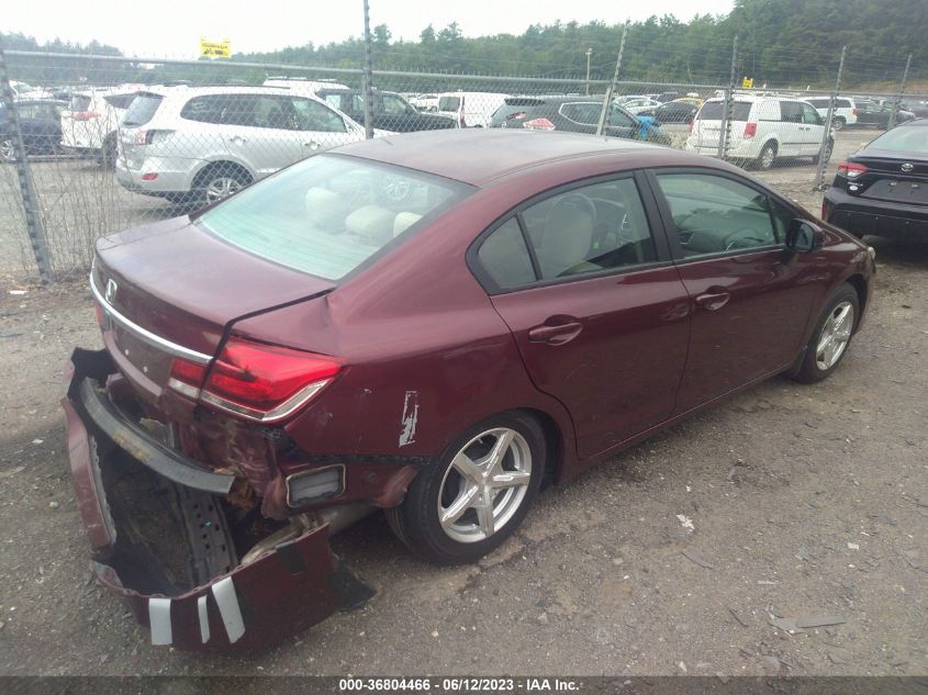 2013 HONDA CIVIC SDN LX - 2HGFB2F58DH596027