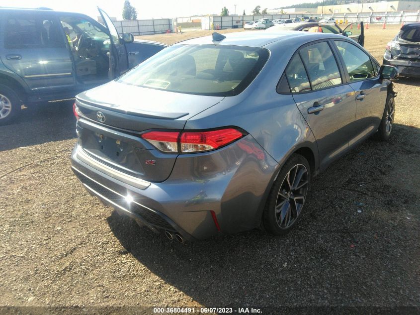 2020 TOYOTA COROLLA SE - JTDM4RCE3LJ026883