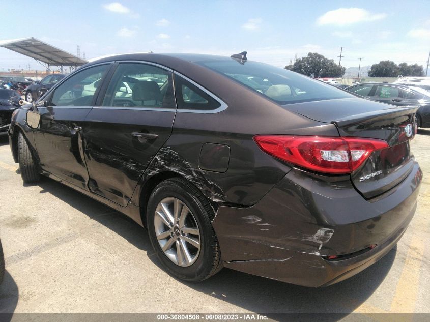 2015 HYUNDAI SONATA 2.4L SE - 5NPE24AF1FH185696