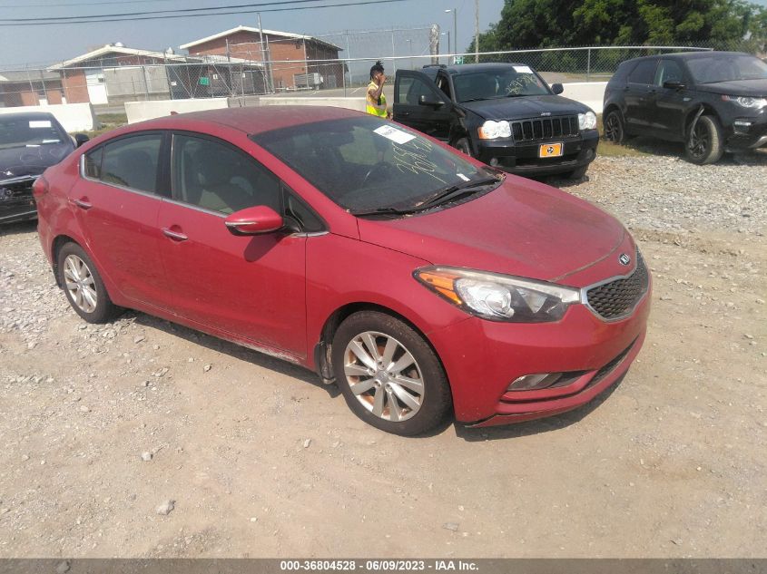 2014 KIA FORTE EX - KNAFX4A82E5076554