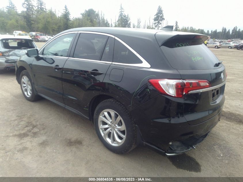 2016 ACURA RDX TECH PKG/TECH - 5J8TB4H57GL003647