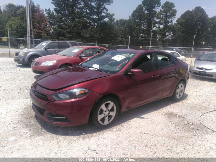 2015 DODGE DART SXT - 1C3CDFBB6FD331285
