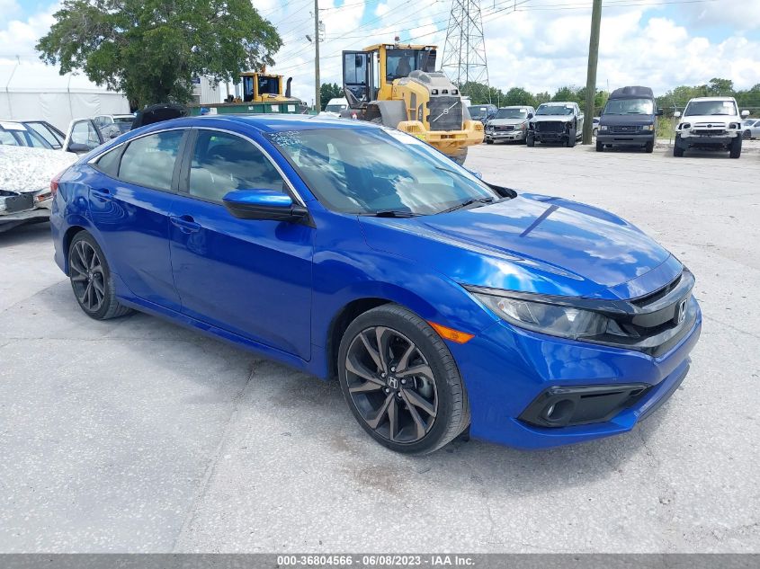 2020 HONDA CIVIC SEDAN SPORT - 2HGFC2F87LH550405
