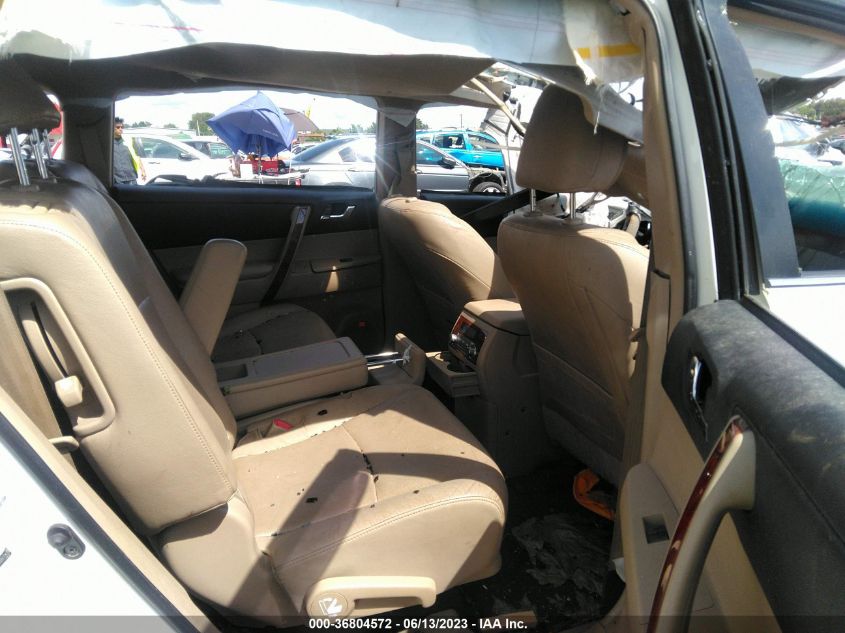2013 TOYOTA HIGHLANDER HYBRID LIMITED - JTEDC3EH8D2018700