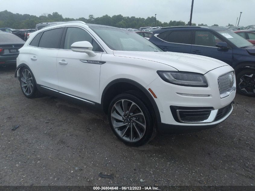 2020 LINCOLN NAUTILUS RESERVE - 2LMPJ8K9XLBL00430