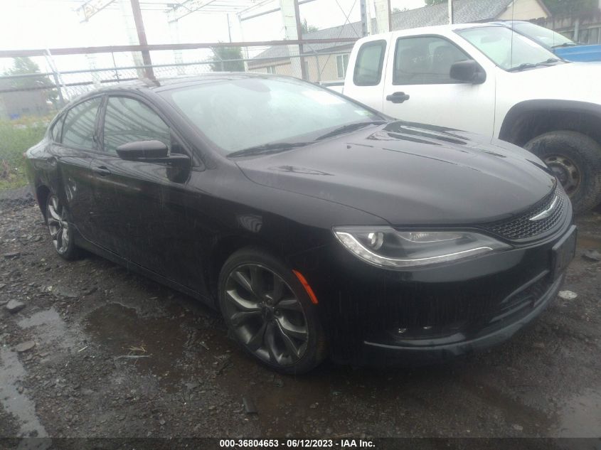 2015 CHRYSLER 200 S - 1C3CCCDG3FN543629