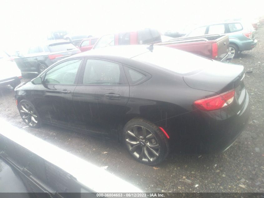 2015 CHRYSLER 200 S - 1C3CCCDG3FN543629