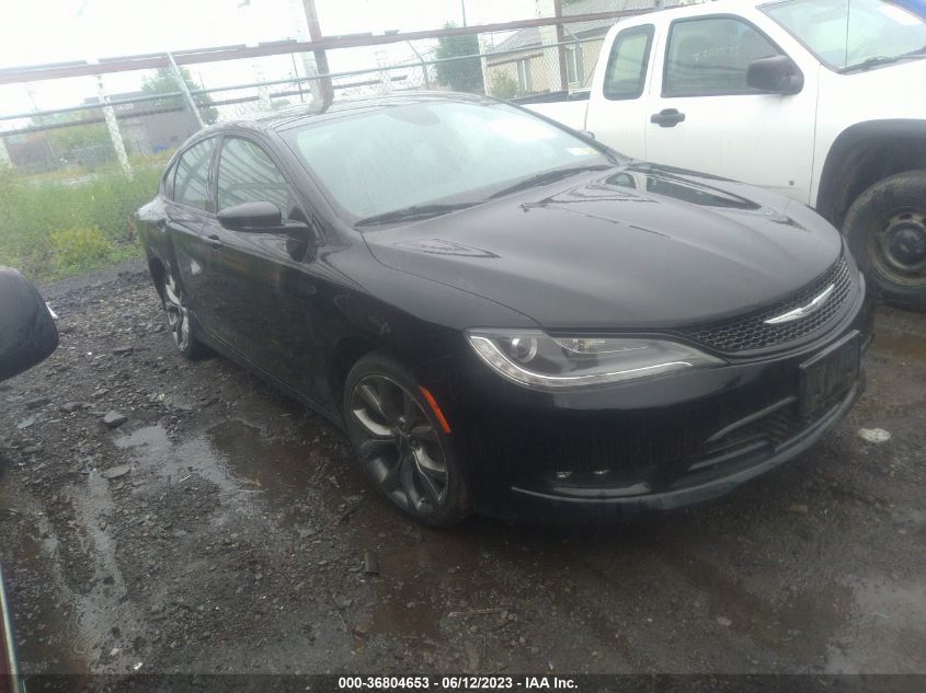 2015 CHRYSLER 200 S - 1C3CCCDG3FN543629