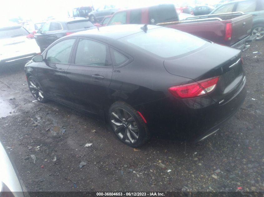 2015 CHRYSLER 200 S - 1C3CCCDG3FN543629