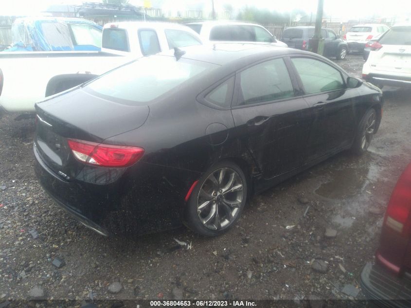 2015 CHRYSLER 200 S - 1C3CCCDG3FN543629