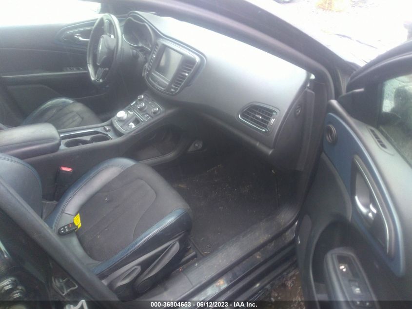 2015 CHRYSLER 200 S - 1C3CCCDG3FN543629
