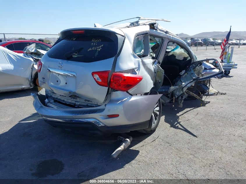 2020 NISSAN PATHFINDER S - 5N1DR2AN5LC644248