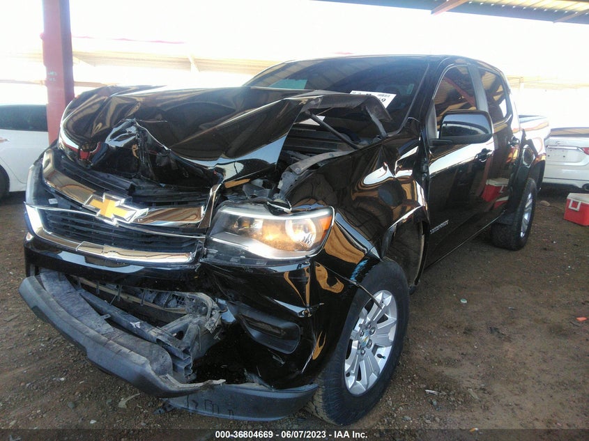 VIN 1GCGSCEN5K1200481 2019 CHEVROLET COLORADO 2WD LT