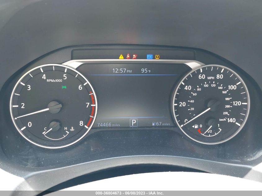 2020 NISSAN ALTIMA SR - 1N4BL4CV6LC207161