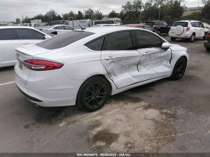 2018 FORD FUSION S - 3FA6P0G73JR176959