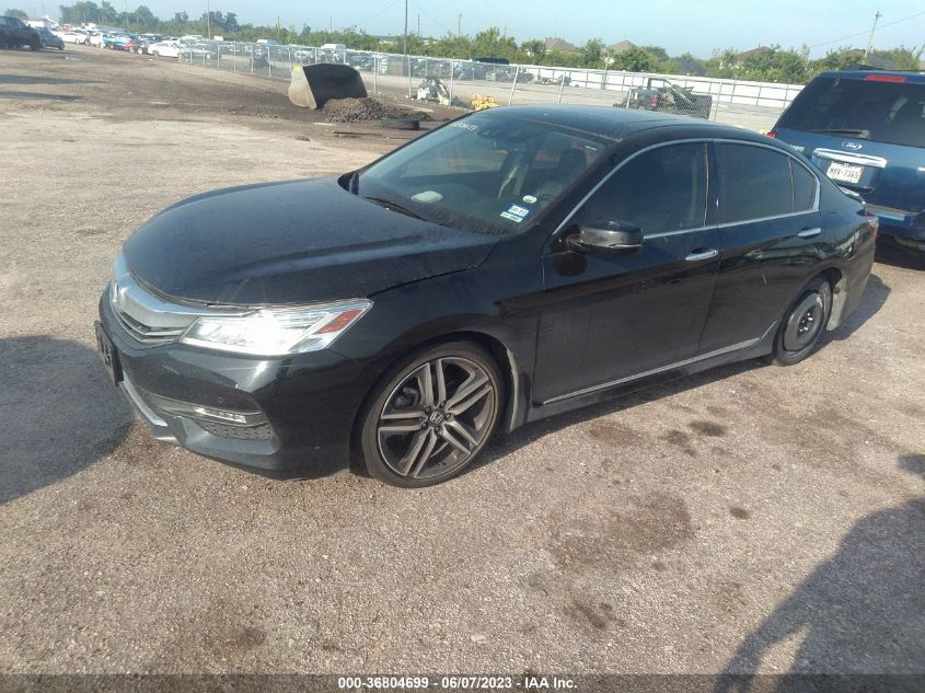 2017 HONDA ACCORD SEDAN TOURING - 1HGCR3F9XHA008317