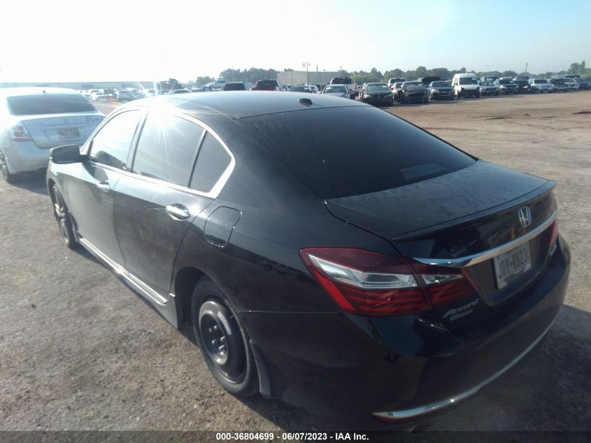 2017 HONDA ACCORD SEDAN TOURING - 1HGCR3F9XHA008317
