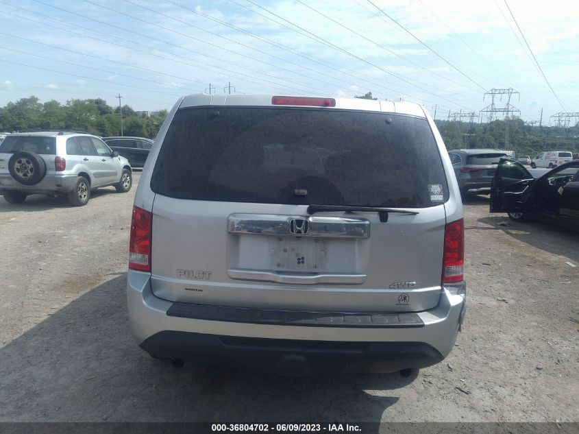 2013 HONDA PILOT LX - 5FNYF4H22DB045656